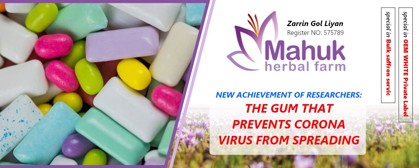 New achievement of researchers: The gum that prevents CORONA virus from spreading