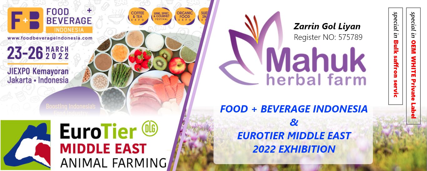 FOOD + BEVERAGE INDONESIA  & EUROTIER MIDDLE EAST  2022 exhibition
