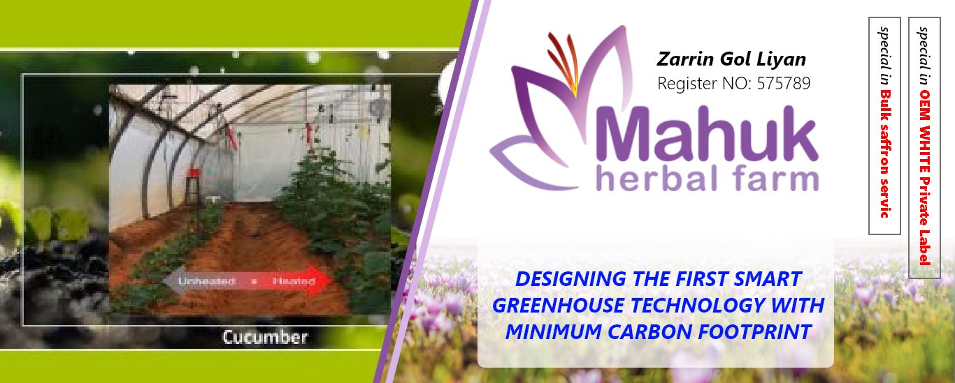 Designing the first smart greenhouse technology with minimum carbon footprint