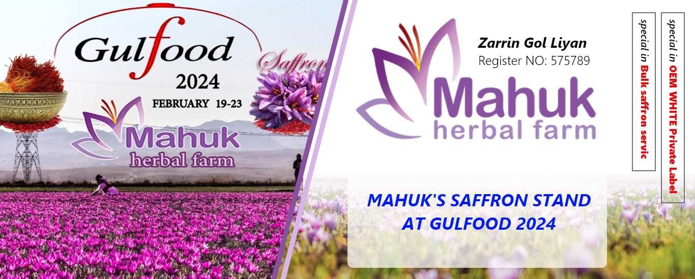 MAHUK’S SAFFRON stand at Gulfood 2024